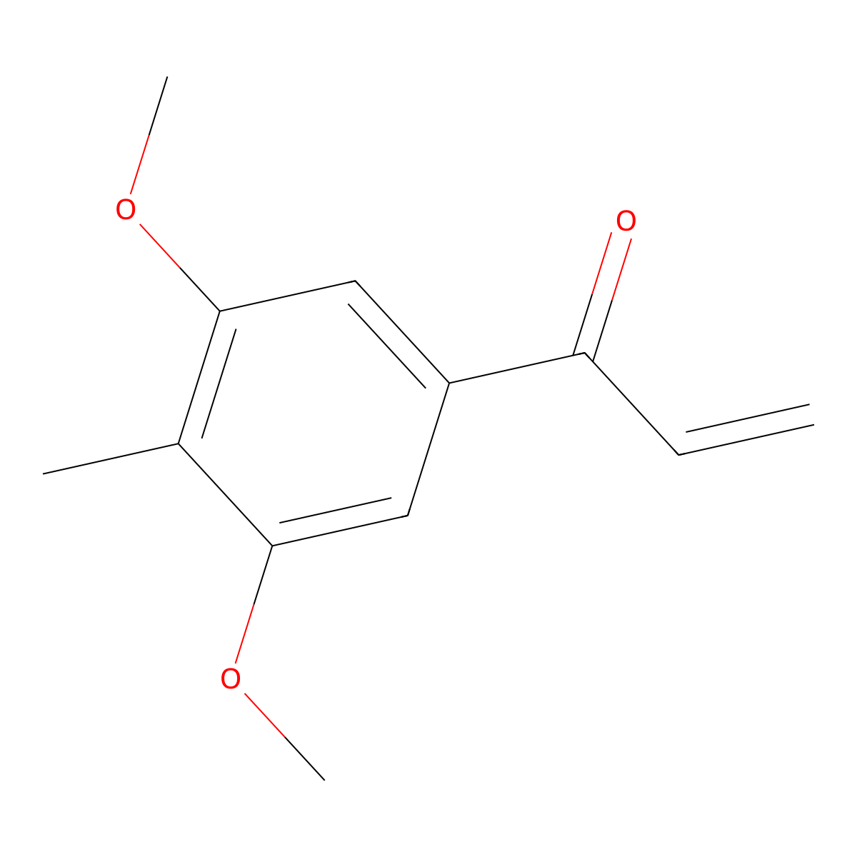 1-(3,5-Dimethoxy-4-methylphenyl)prop-2-en-1-one molecular structure, CAS 1881818-06-9