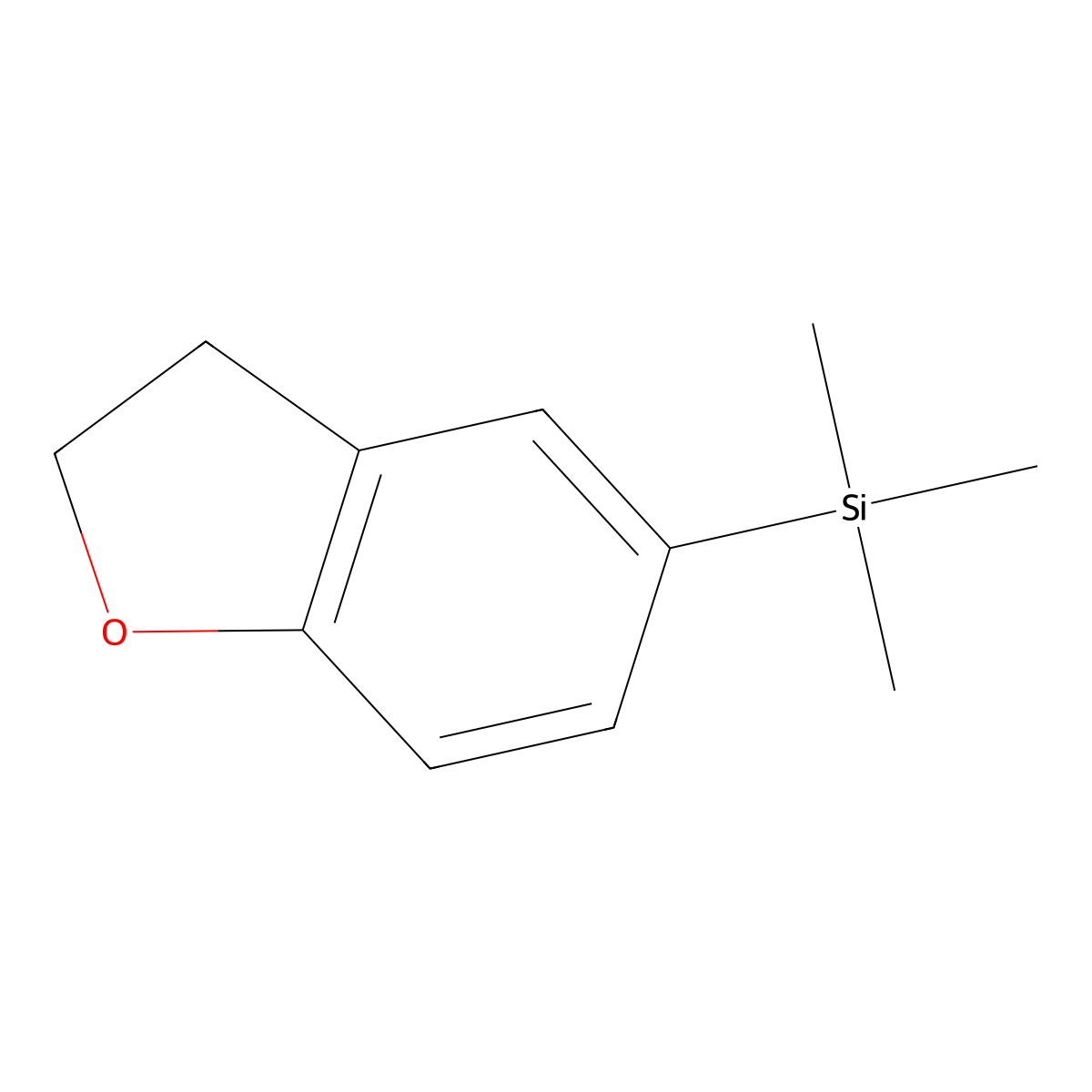 (2,3-Dihydrobenzofuran-5-yl)trimethylsilane molecular structure, CAS 1882394-21-9