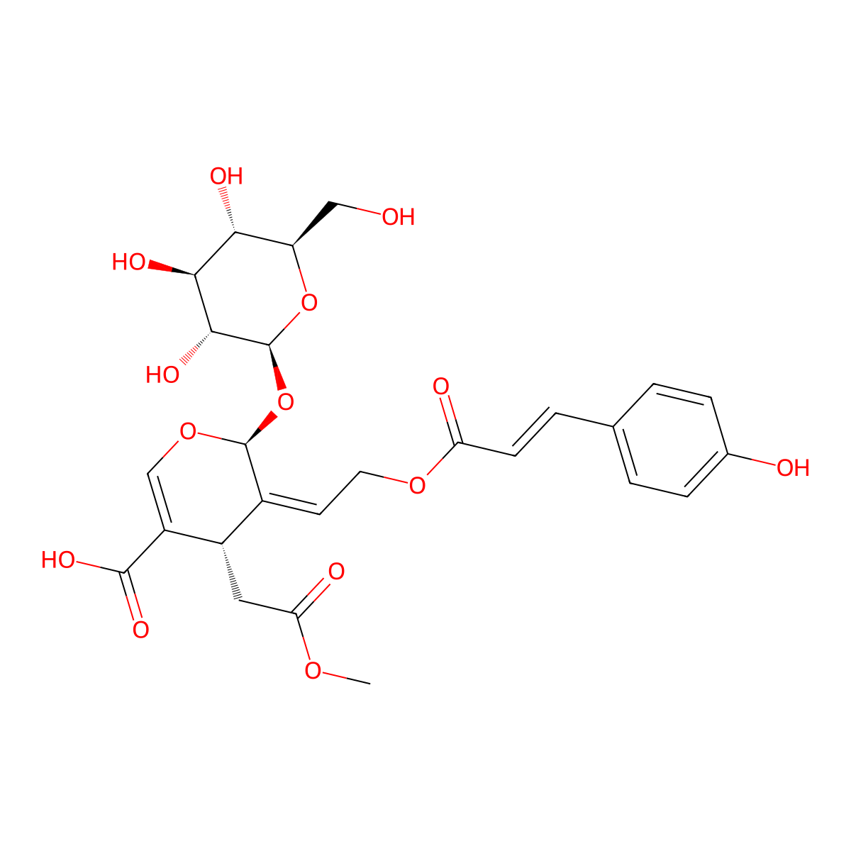 Jaslanceoside B molecular structure, CAS 188300-82-5