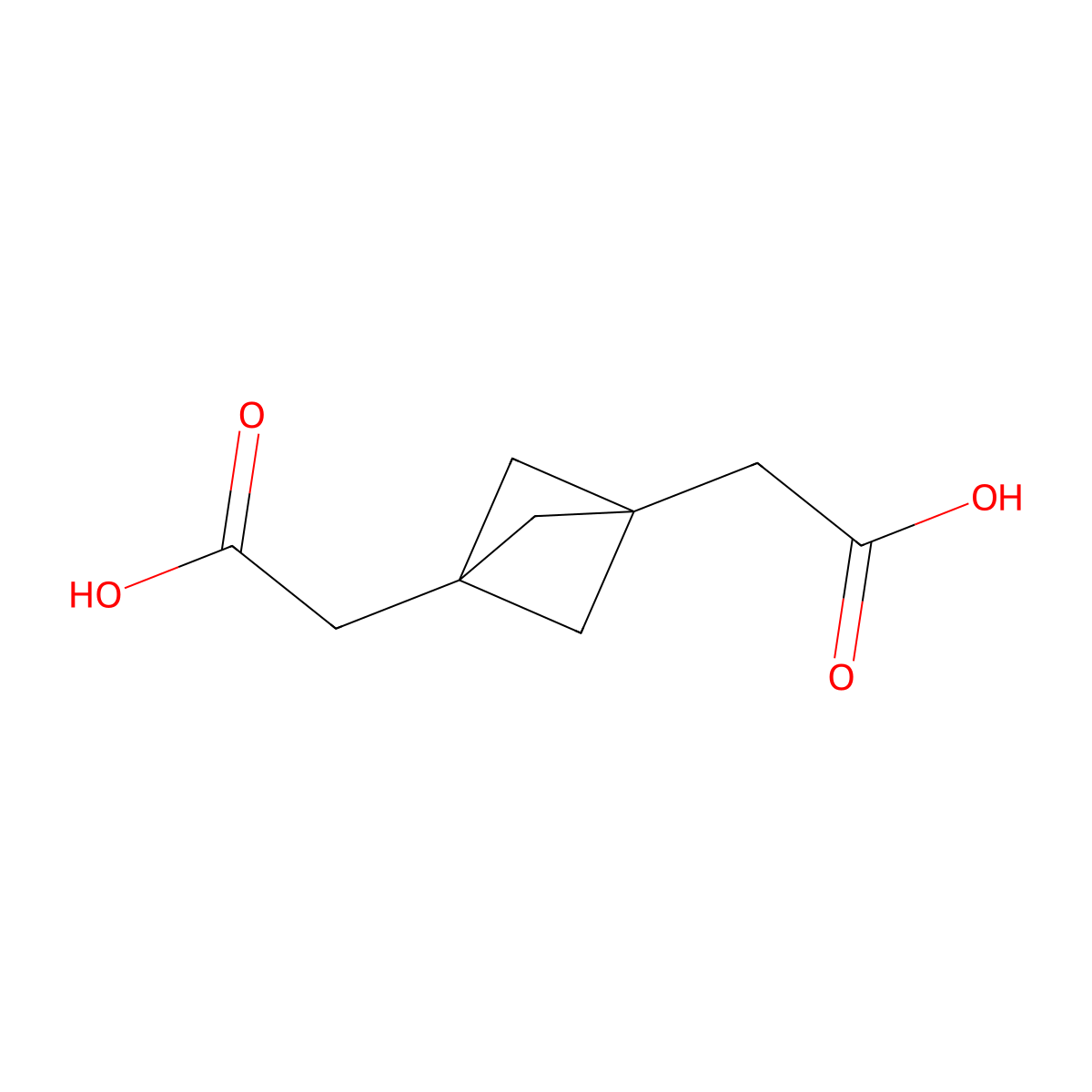 2-[3-(Carboxymethyl)bicyclo[1.1.1]pentan-1-yl]acetic acid molecular structure, CAS 1883508-36-8