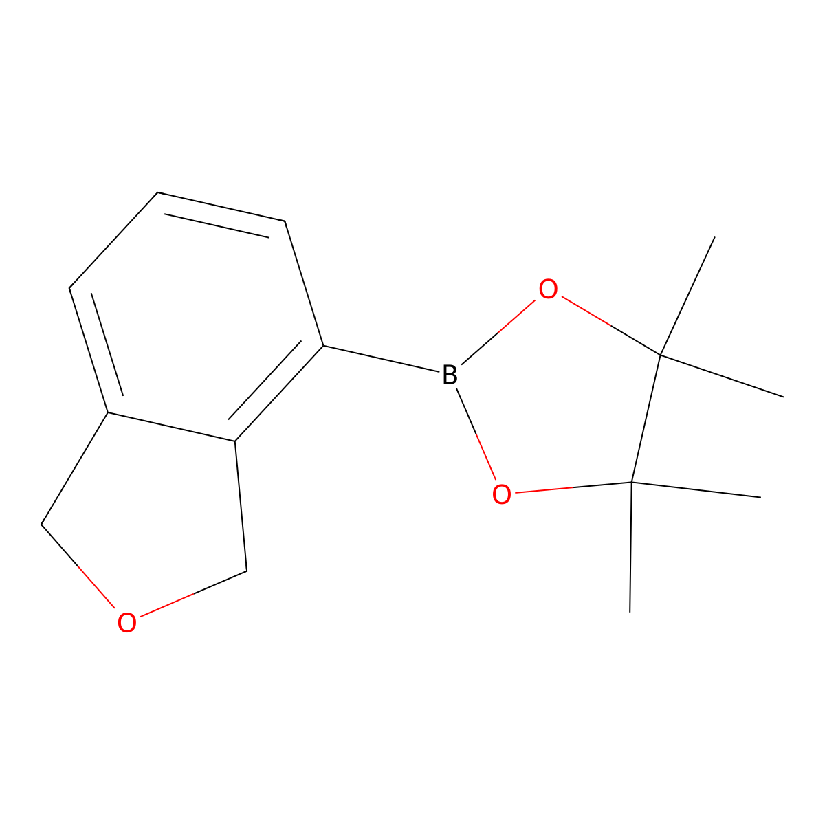 2-(1,3-Dihydroisobenzofuran-4-yl)-4,4,5,5-tetramethyl-1,3,2-dioxaborolane molecular structure, CAS 1883540-51-9
