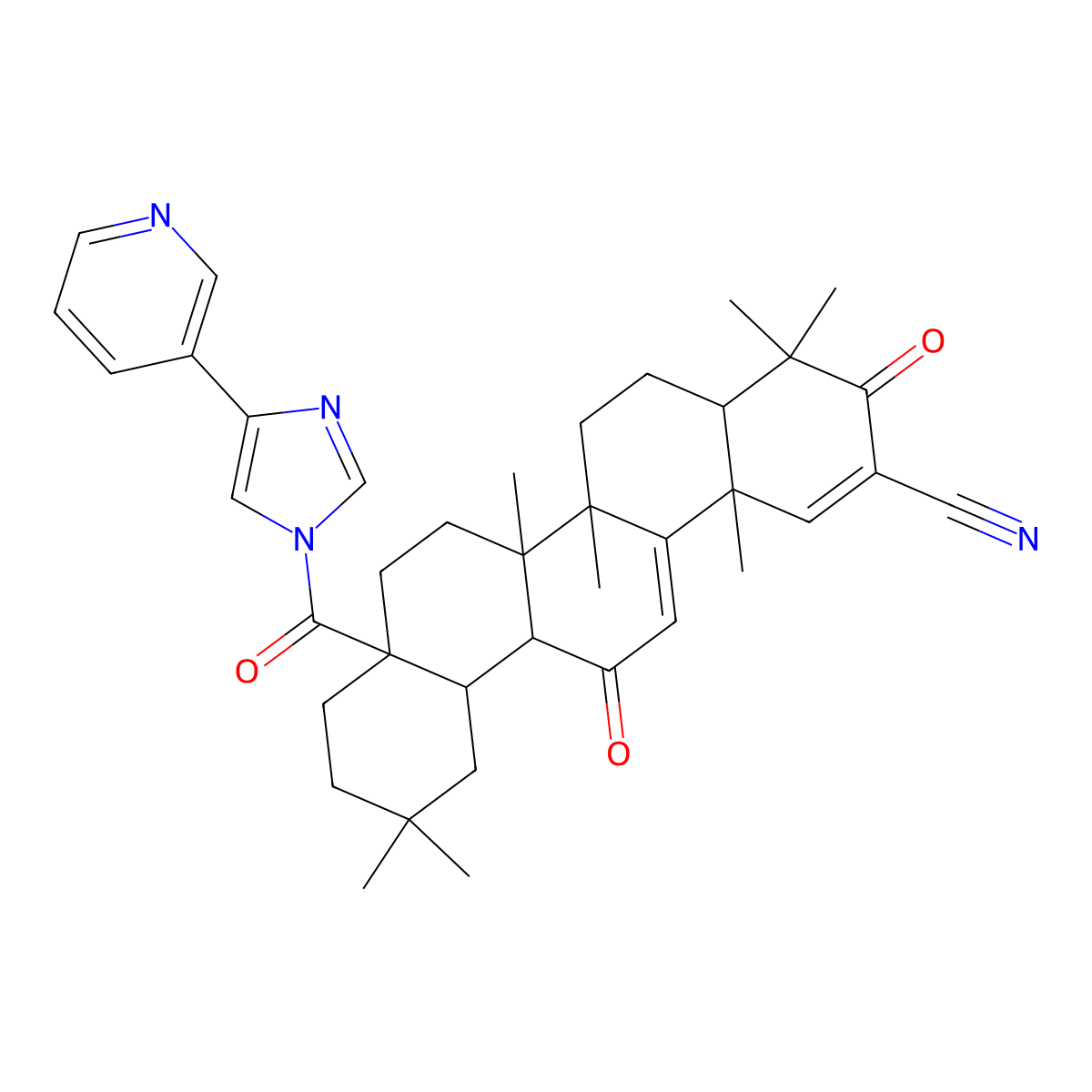 CDDO-3P-Im molecular structure, CAS 1883650-95-0