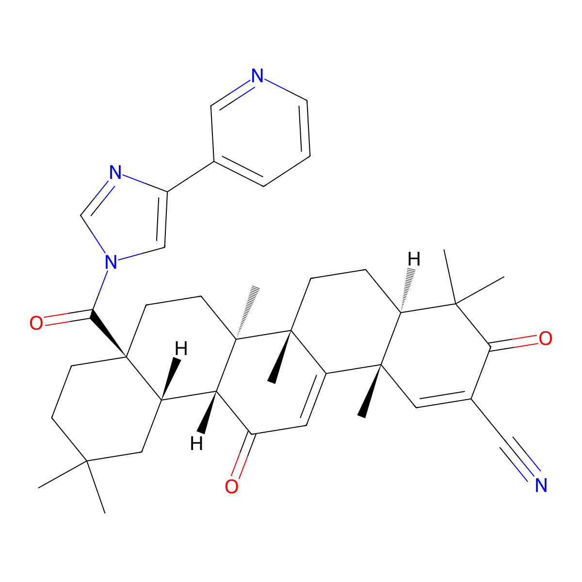 CDDO-3P-Im molecular structure, CAS 1883650-95-0