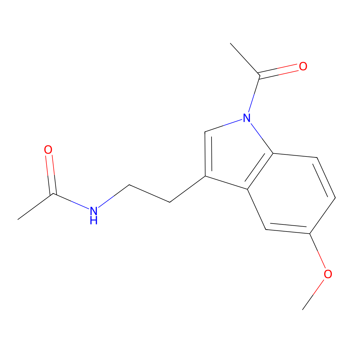1-Acetyl-Melatonin molecular structure, CAS 188396-95-4