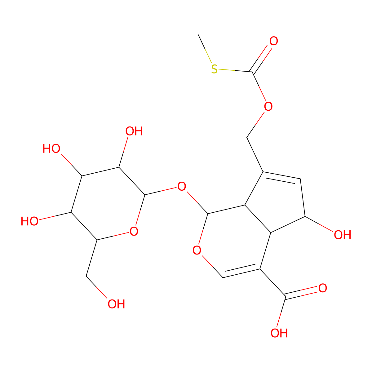 Paederosidic Acid molecular structure, CAS 18842-98-3