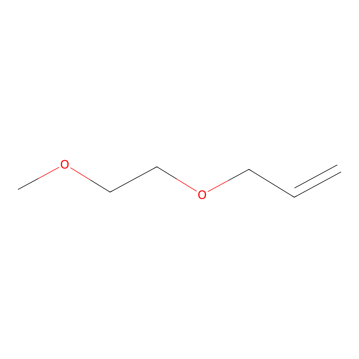 3-(2-Methoxyethoxy)prop-1-ene molecular structure, CAS 18854-48-3