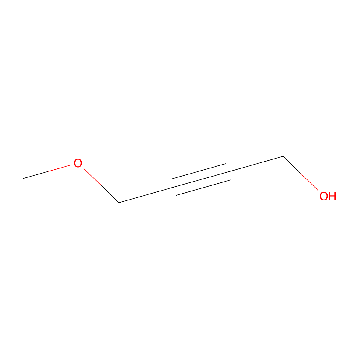 4-Methoxy-2-butyn-1-ol molecular structure, CAS 18857-03-9