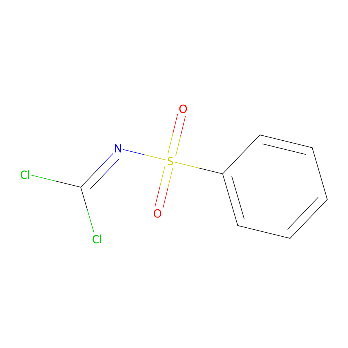 (Benzenesulfonyl)carbonimidoyl molecular structure, CAS 1886-60-8