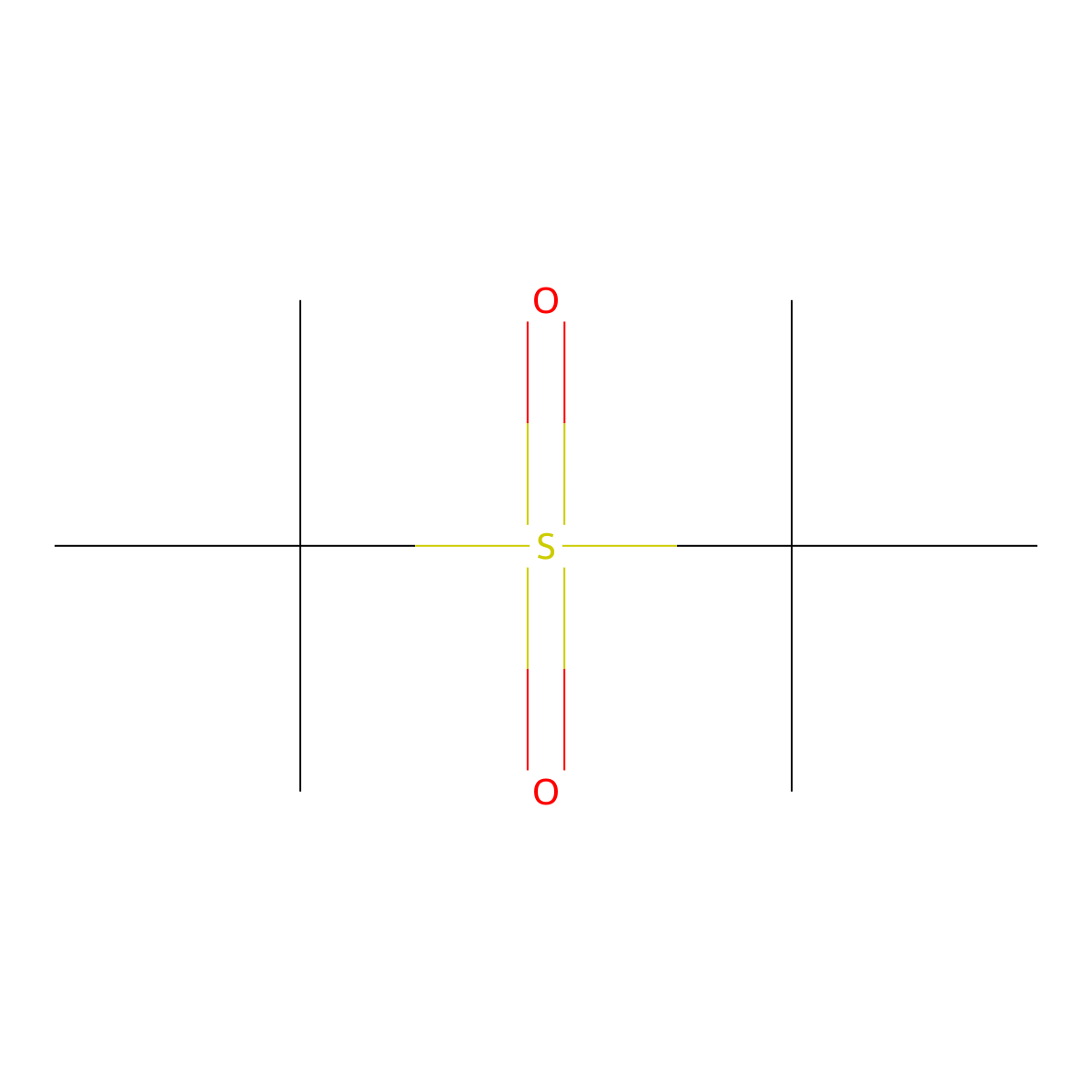 Propane, 2-((1,1-dimethylethyl)sulfonyl)-2-methyl- molecular structure, CAS 1886-75-5