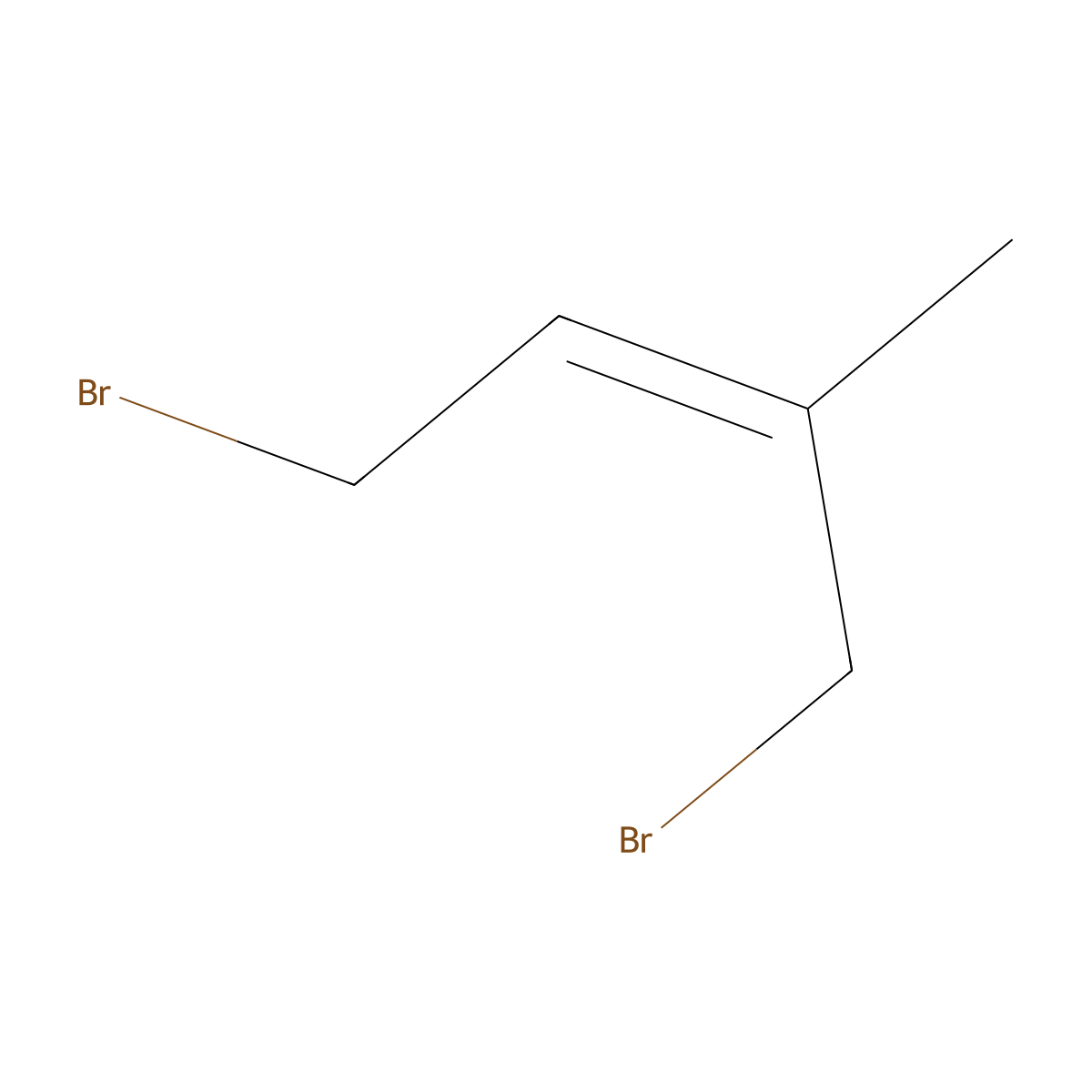 2-Butene, 1,4-dibromo-2-methyl- molecular structure, CAS 18860-95-2