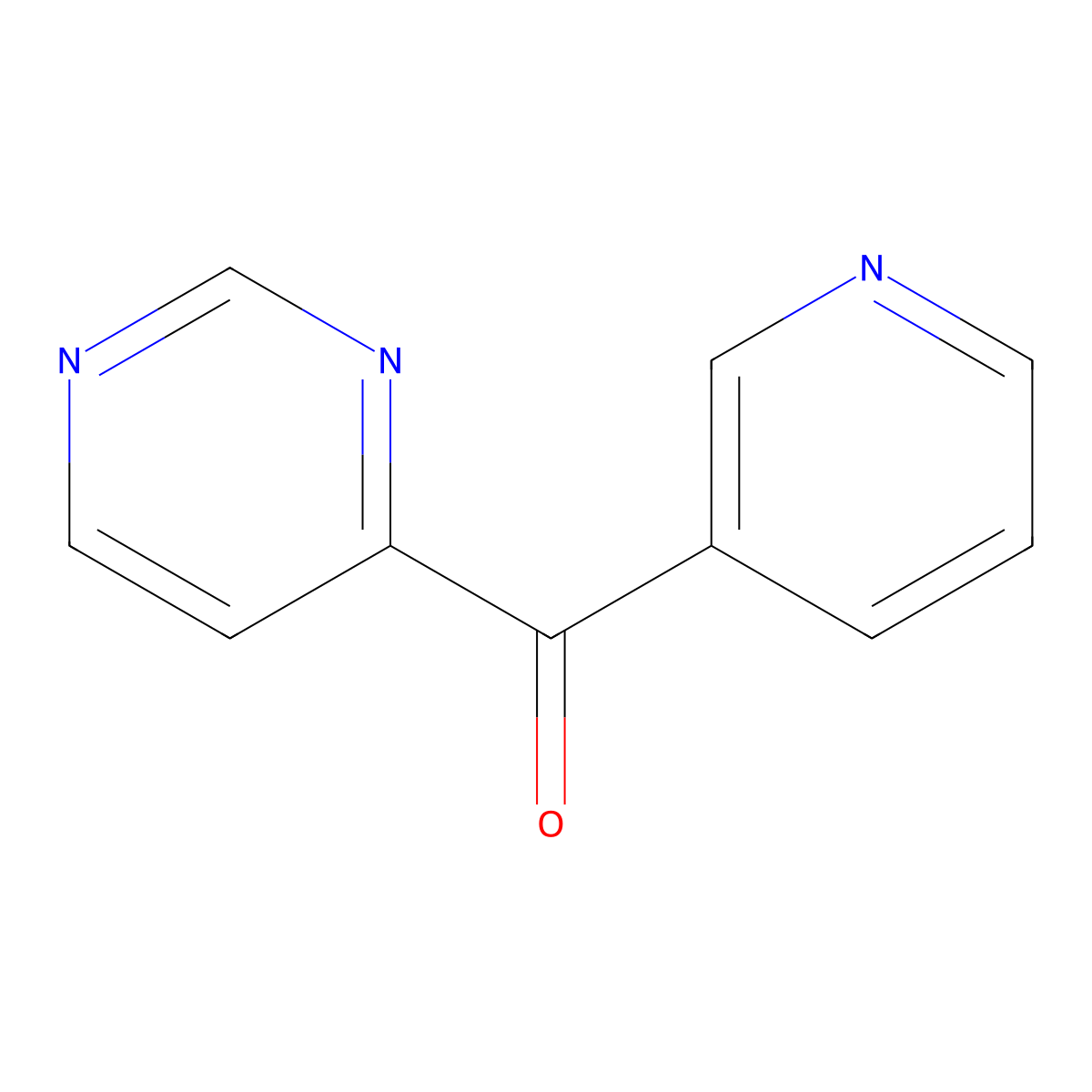 4-(Pyridine-3-carbonyl)pyrimidine molecular structure, CAS 188630-98-0