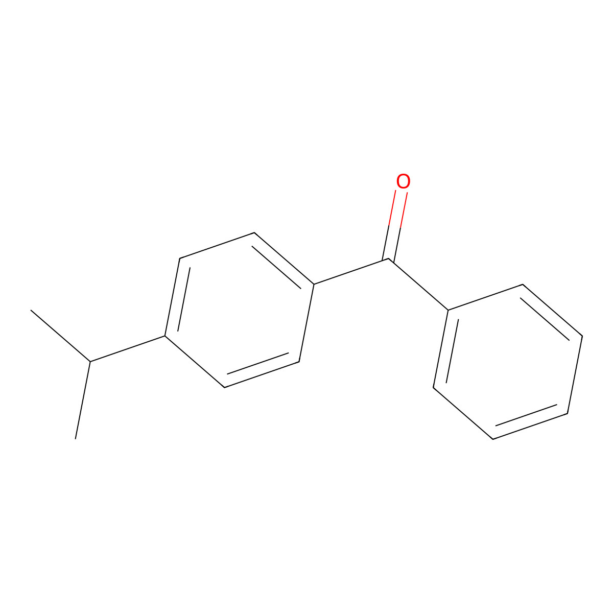 4-Isopropylbenzophenone molecular structure, CAS 18864-76-1