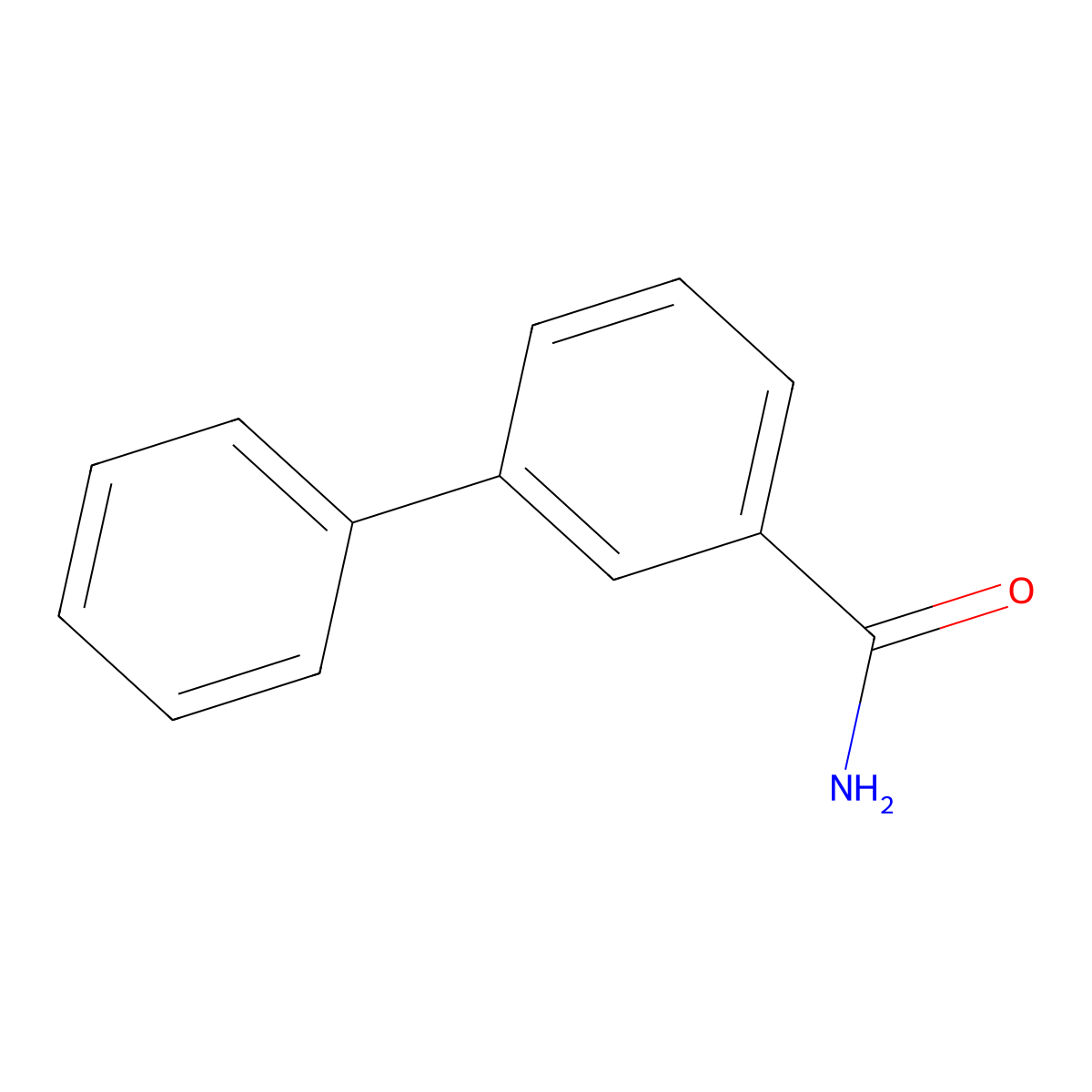 (1,1'-Biphenyl)-3-carboxamide molecular structure, CAS 188665-76-1