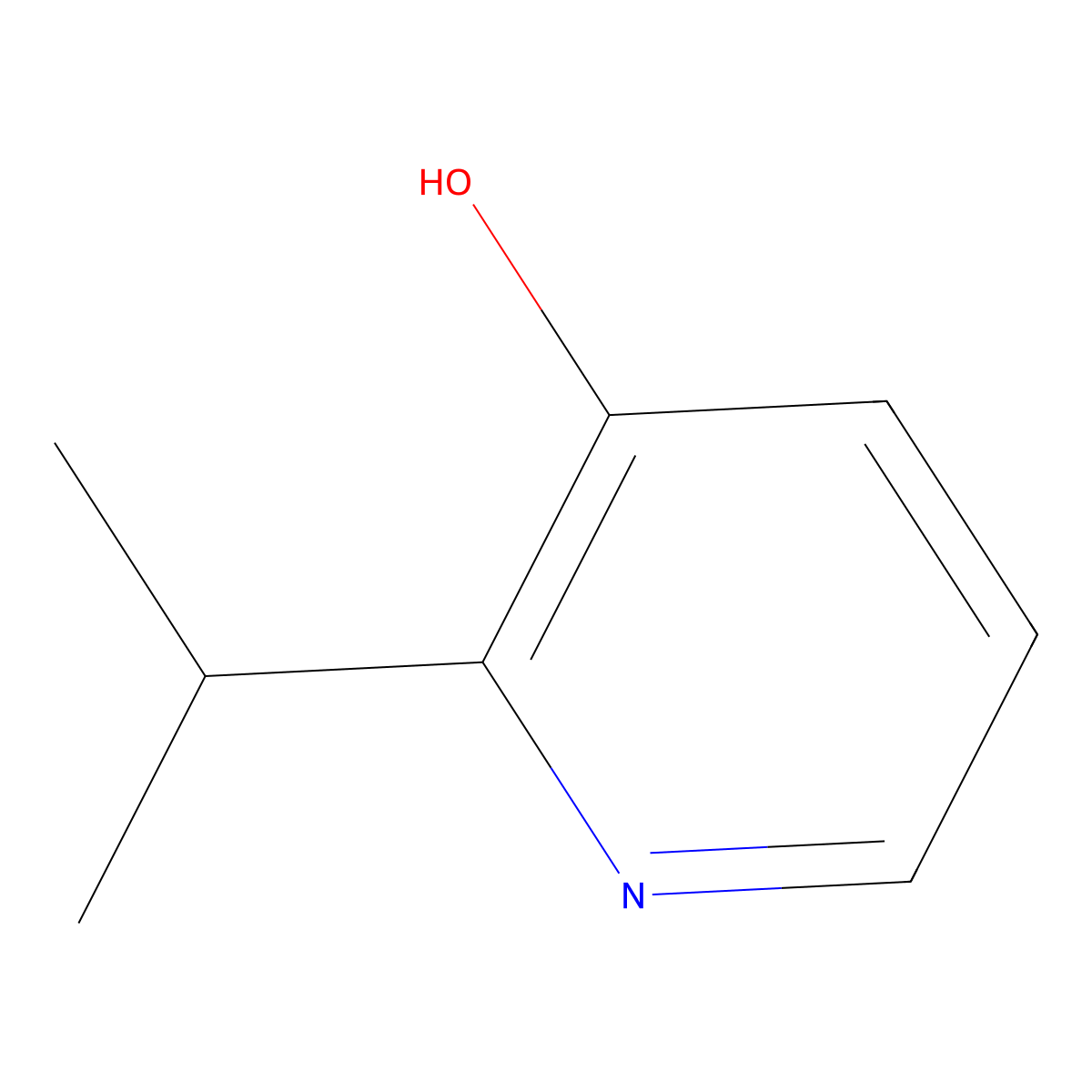 2-Isopropylpyridin-3-OL molecular structure, CAS 188669-89-8