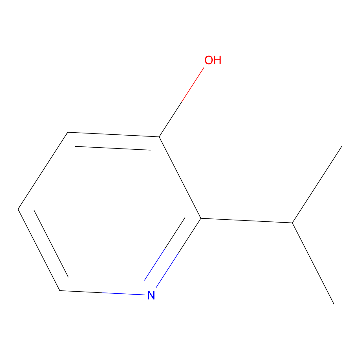 2-Isopropylpyridin-3-OL molecular structure, CAS 188669-89-8