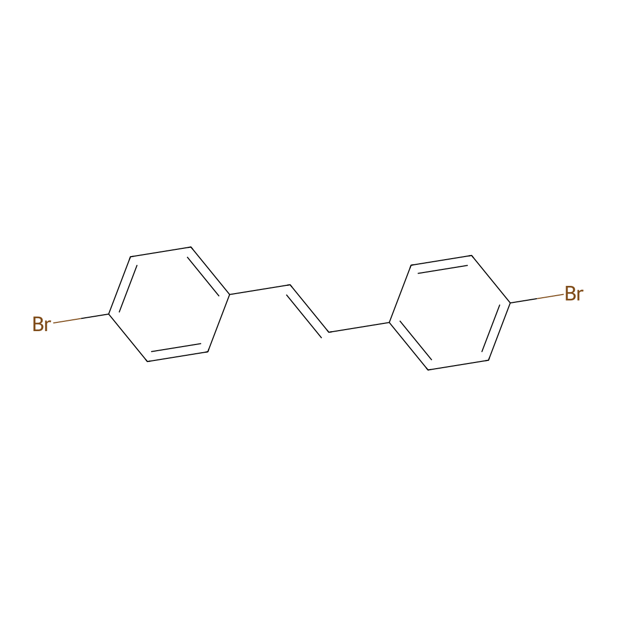 Trans-4,4'-dibromostilbene molecular structure, CAS 18869-30-2