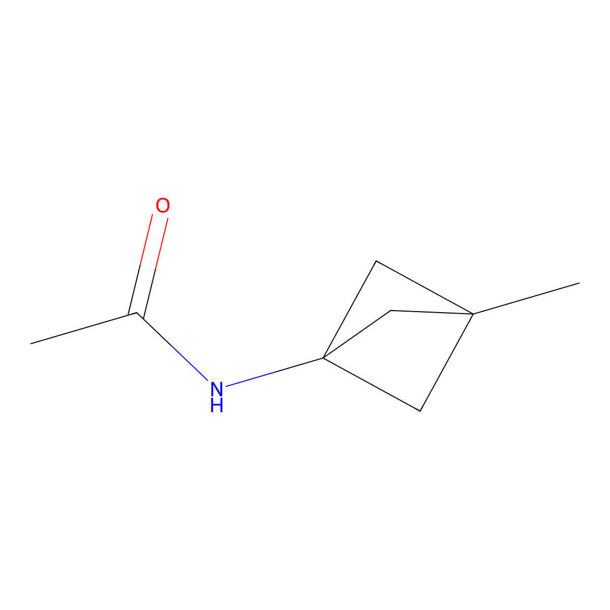 N-{3-methylbicyclo[1.1.1]pentan-1-yl}acetamide molecular structure, CAS 1886966-98-8