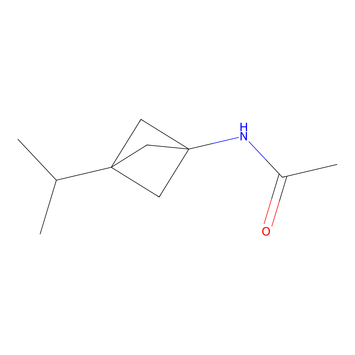N-[3-(propan-2-yl)bicyclo[1.1.1]pentan-1-yl]acetamide molecular structure, CAS 1886967-01-6