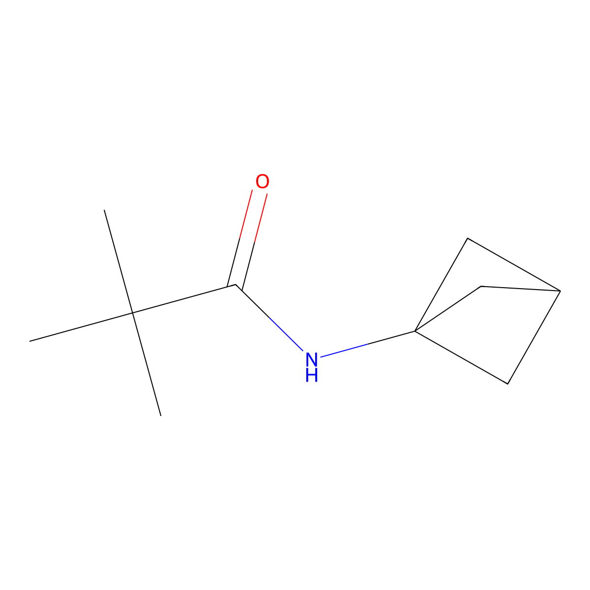 N-(Bicyclo[1.1.1]pentan-1-yl)pivalamide molecular structure, CAS 1886967-05-0