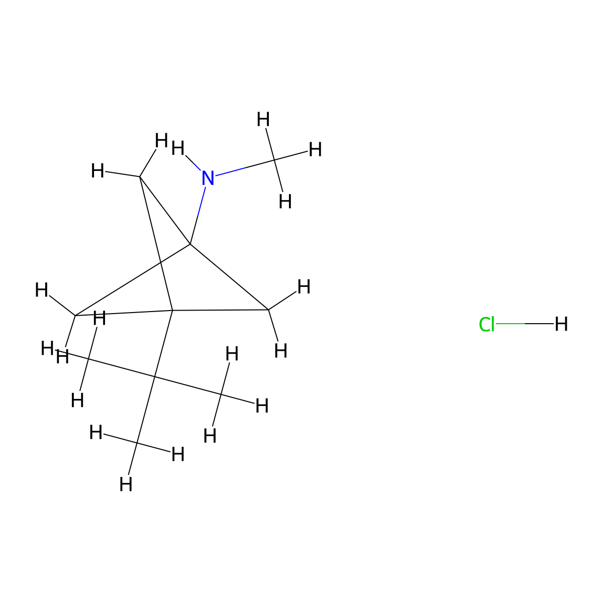 3-(tert-Butyl)-N-methylbicyclo[1.1.1]pentan-1-amine hydrochloride molecular structure, CAS 1886967-07-2
