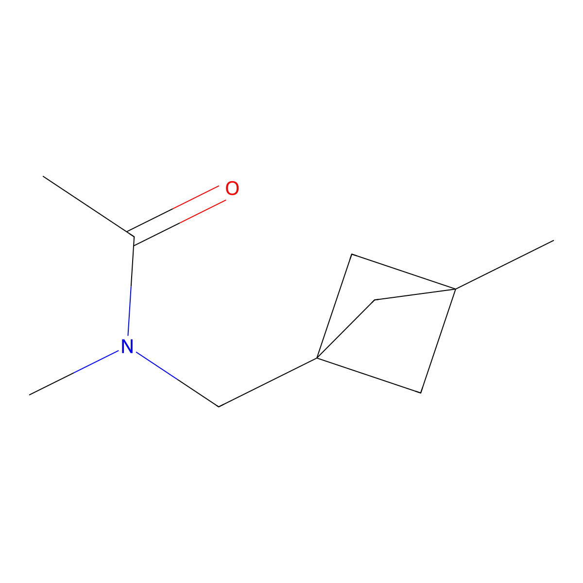 N-methyl-N-({3-methylbicyclo[1.1.1]pentan-1-yl}methyl)acetamide molecular structure, CAS 1886967-38-9