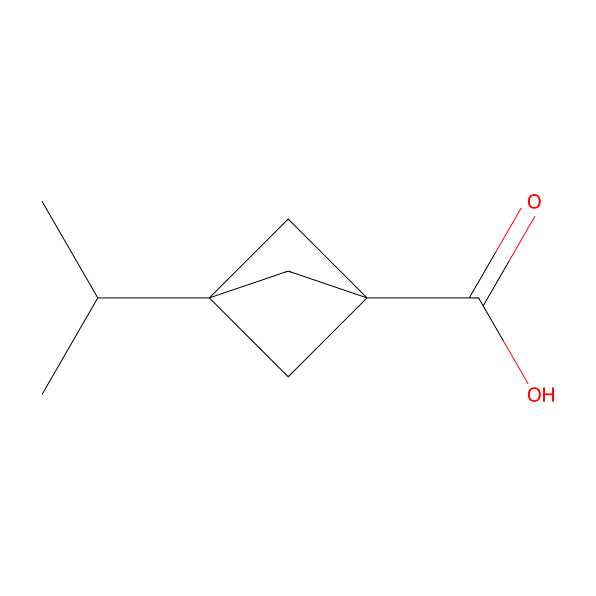 3-(Propan-2-yl)bicyclo(1.1.1)pentane-1-carboxylic acid molecular structure, CAS 1886967-55-0