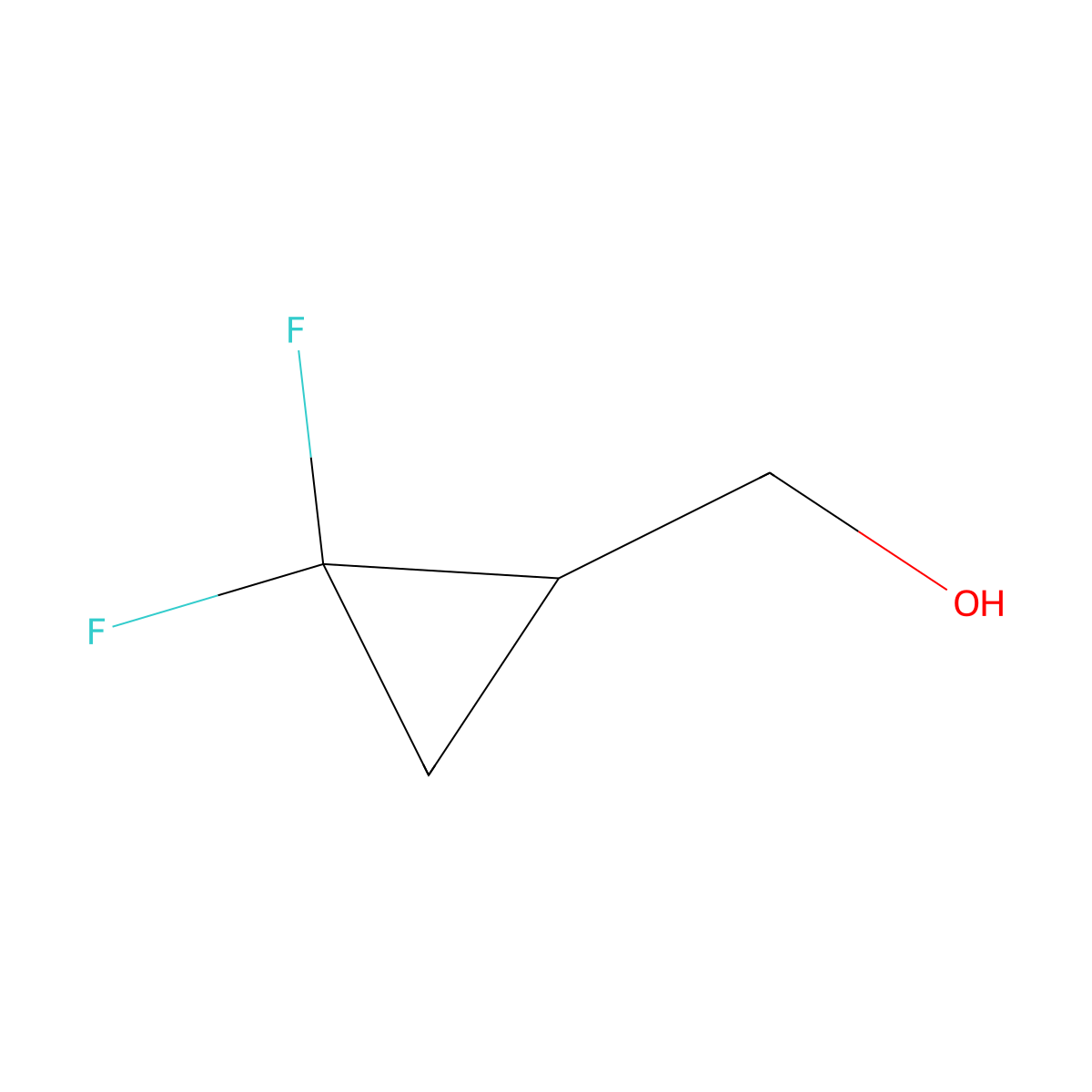 [(1S)-2,2-difluorocyclopropyl]methanol molecular structure, CAS 1887036-19-2