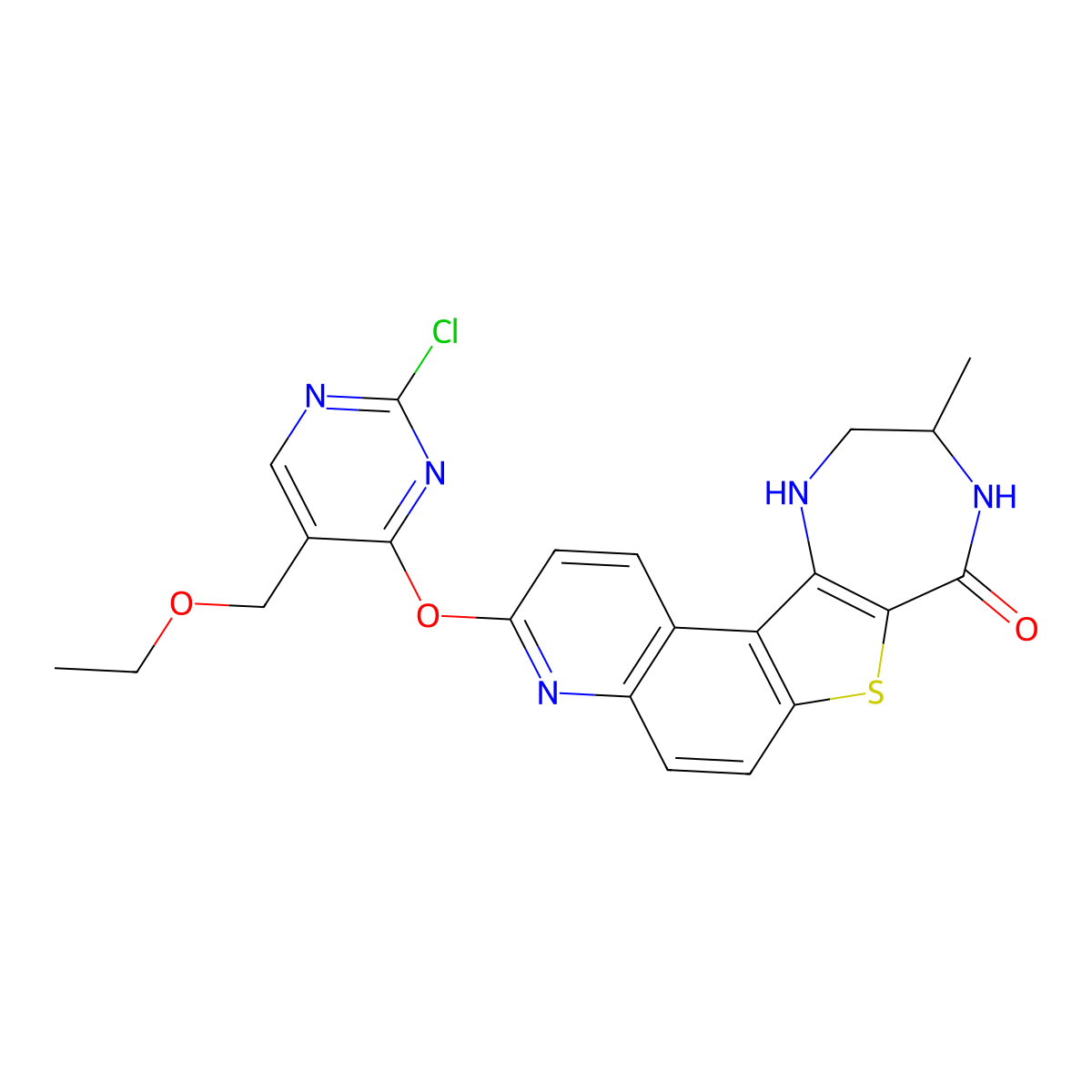 Gamcemetinib molecular structure, CAS 1887069-10-4