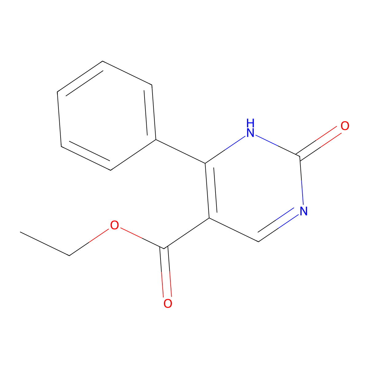 Ethyl 2-hydroxy-4-phenylpyrimidine-5-carboxylate molecular structure, CAS 188781-06-8