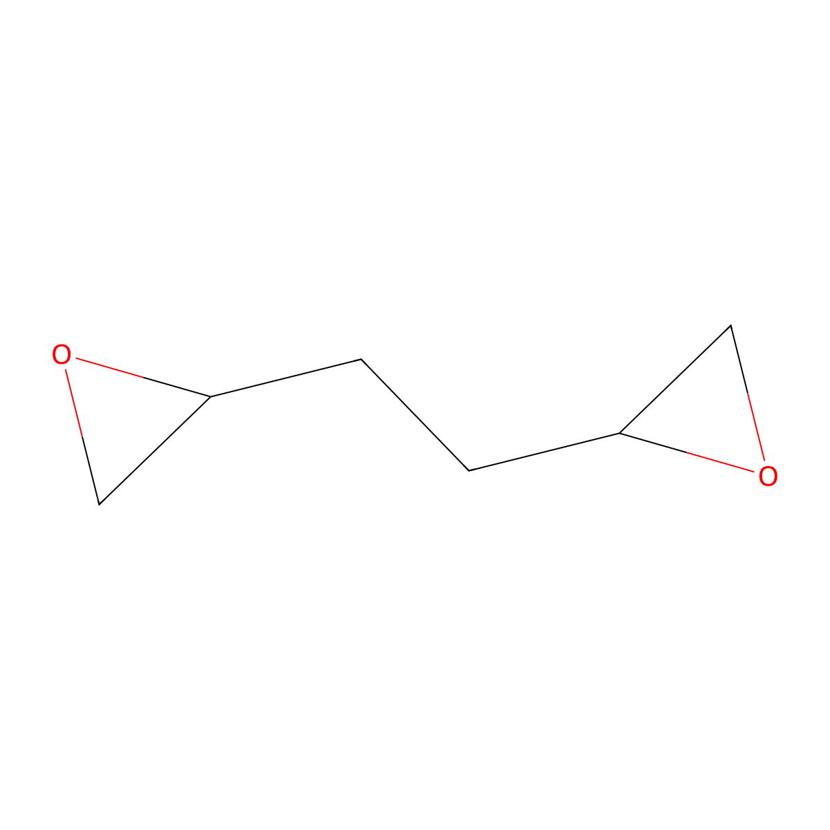 1,2:5,6-Diepoxyhexane molecular structure, CAS 1888-89-7