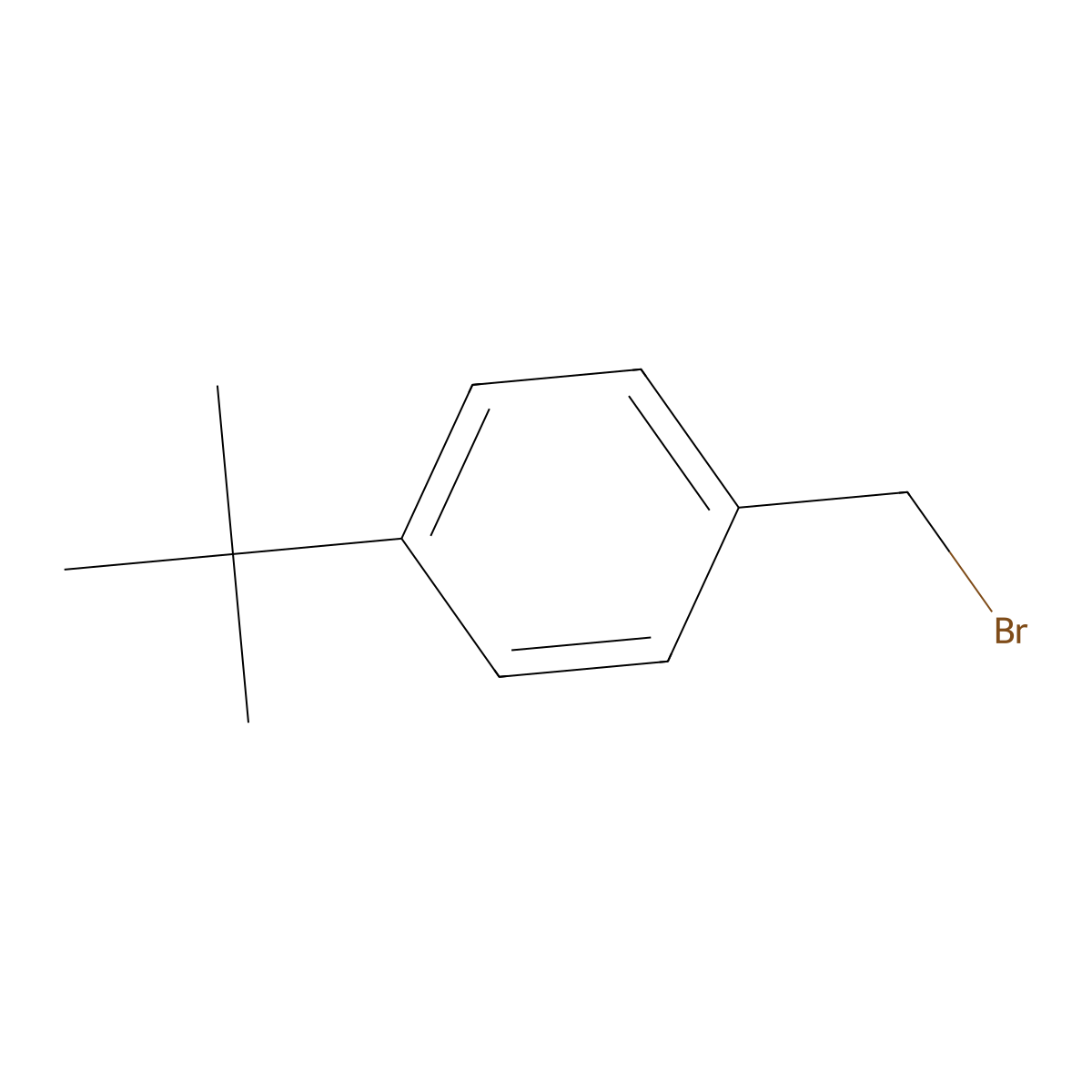 1-(Bromomethyl)-4-(1,1-dimethylethyl)benzene molecular structure, CAS 18880-00-7