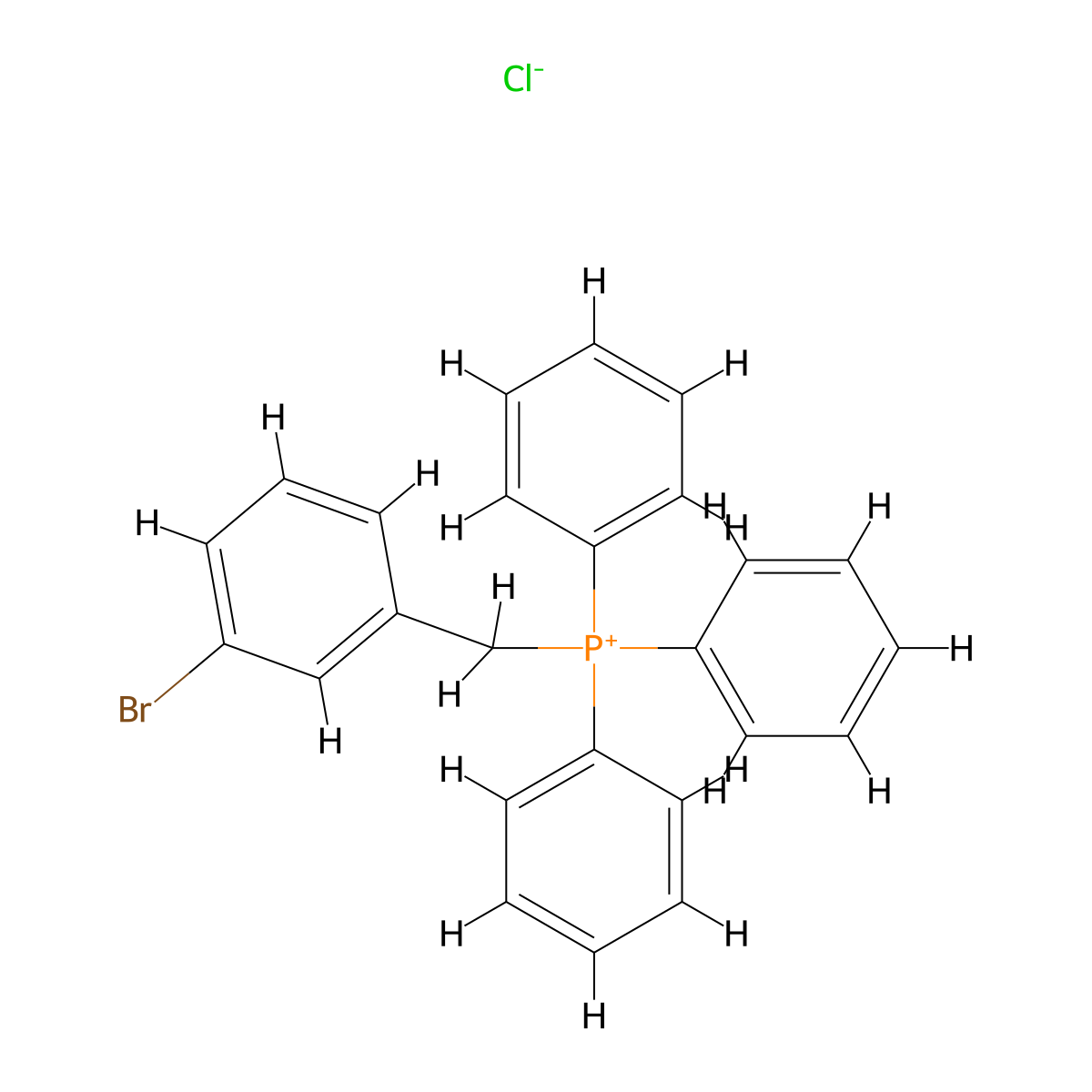 (3-BroMobenzyl)triphenylphosphoniuM chloride molecular structure, CAS 18880-07-4
