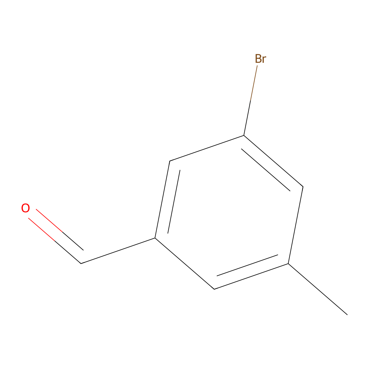 3-Bromo-5-methylbenzaldehyde molecular structure, CAS 188813-04-9