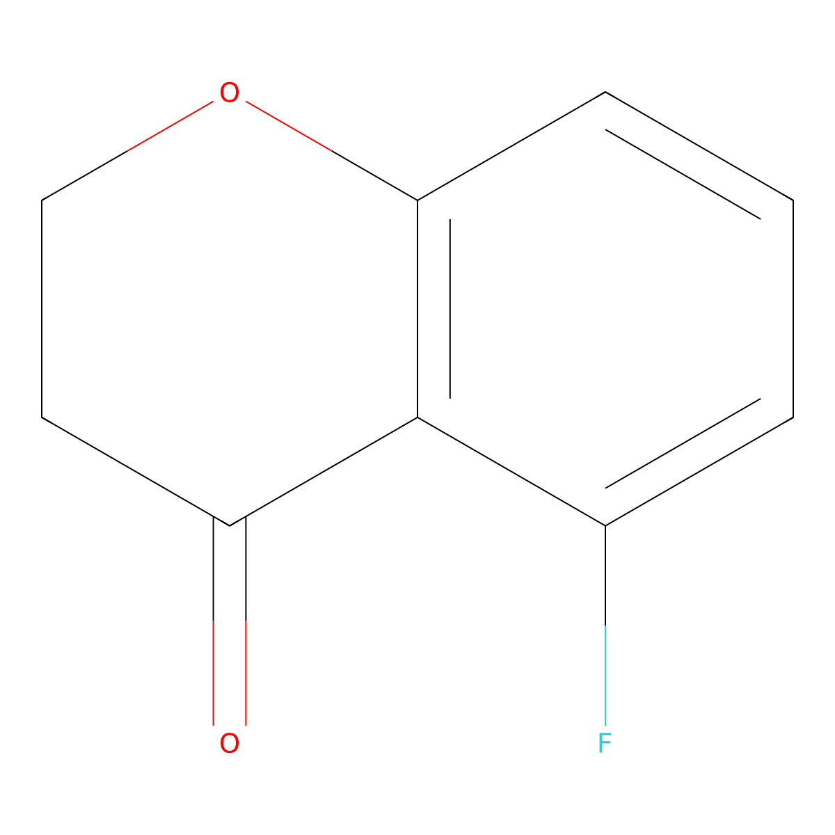 5-Fluoro-4-Chromanone molecular structure, CAS 188826-32-6