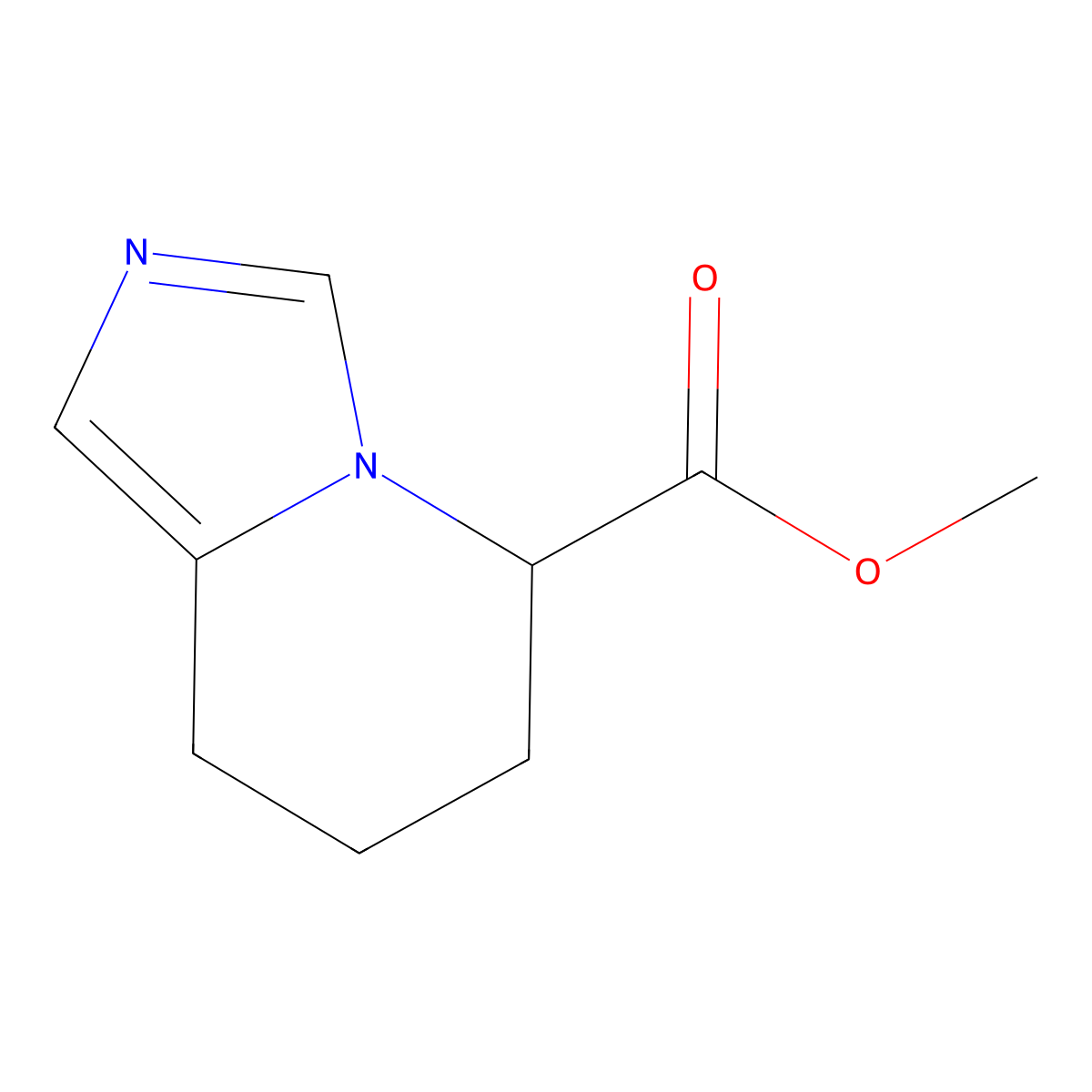 Methyl 5,6,7,8-tetrahydroimidazo[1,5-a]pyridine-5-carboxylate molecular structure, CAS 1888637-78-2