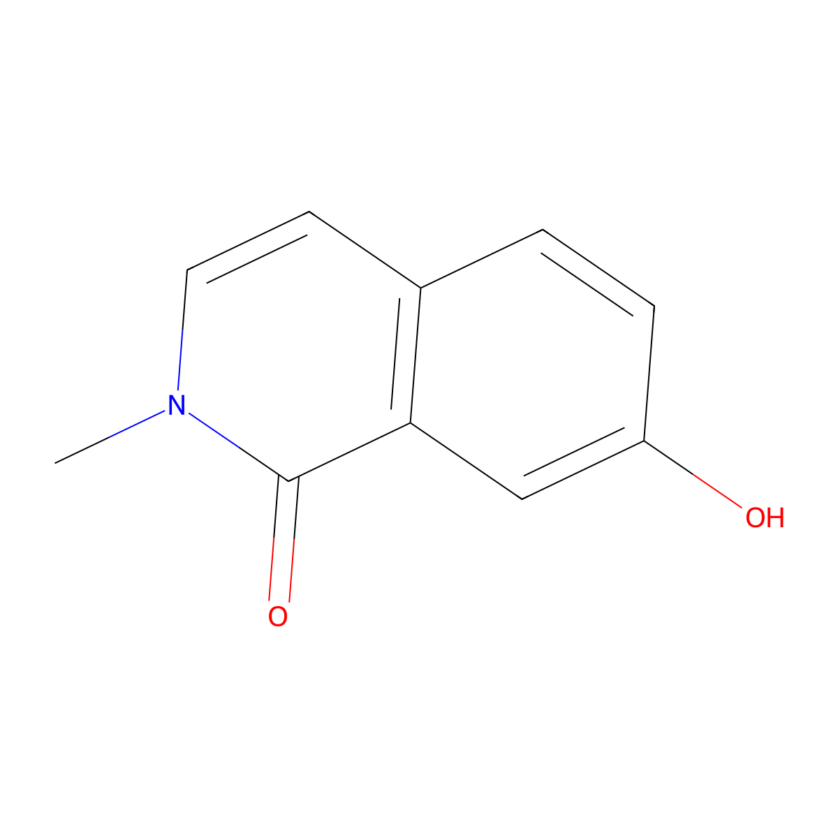 7-Hydroxy-2-methylisoquinolin-1(2H)-one molecular structure, CAS 1888837-85-1