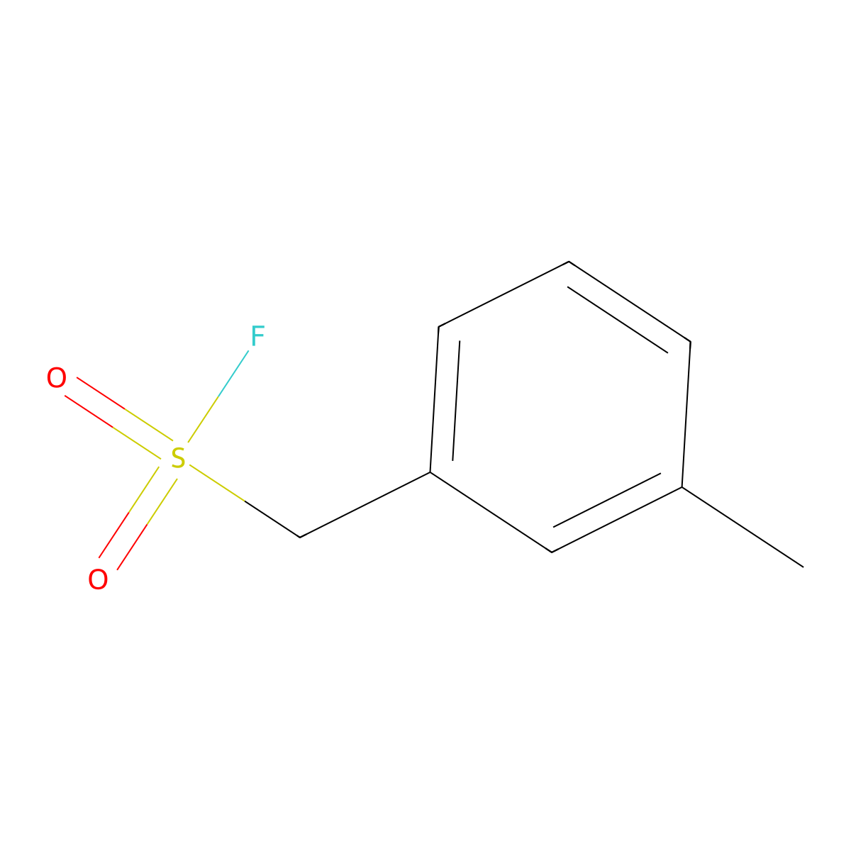 (3-Methylphenyl)methanesulfonyl fluoride molecular structure, CAS 1888929-48-3