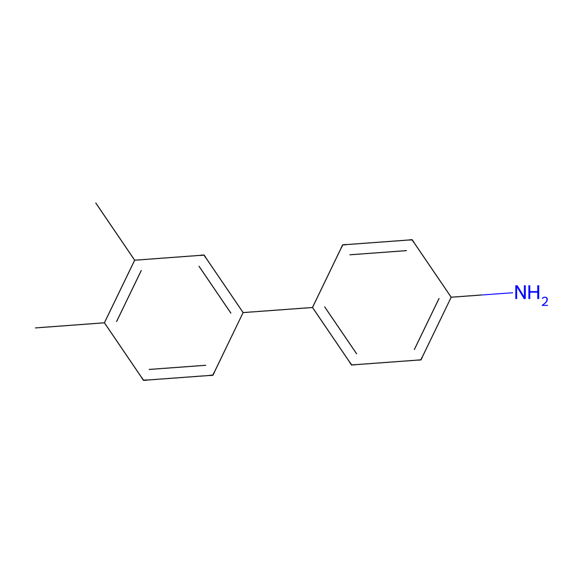 4-(3,4-Dimethylphenyl)aniline molecular structure, CAS 188906-52-7