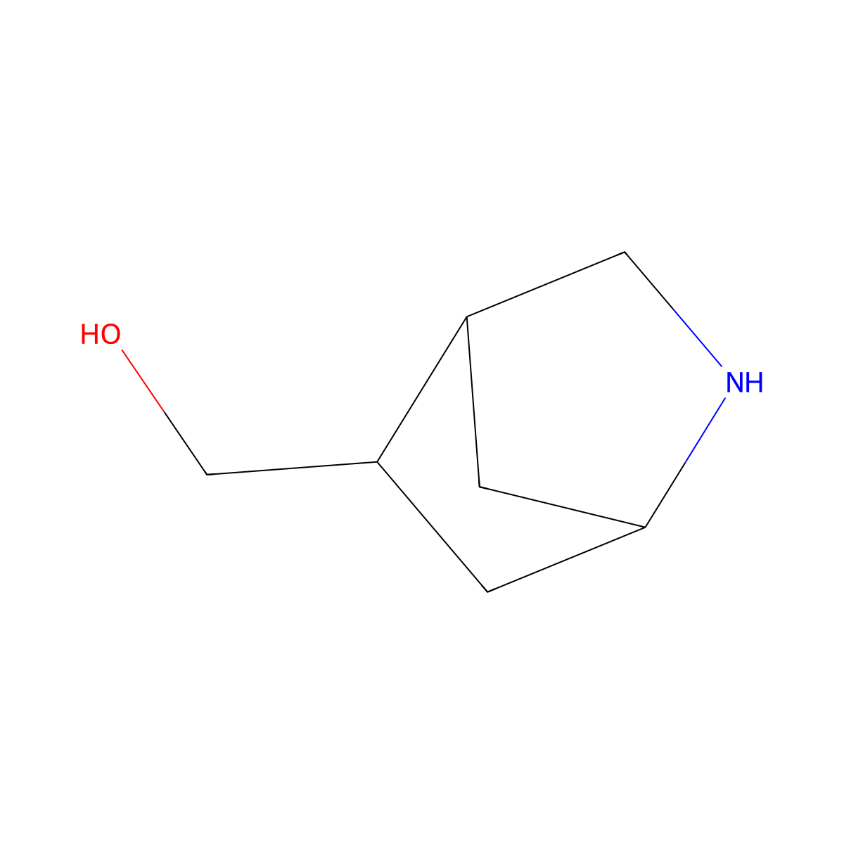 {2-Azabicyclo[2.2.1]heptan-5-yl}methanol molecular structure, CAS 1889188-71-9