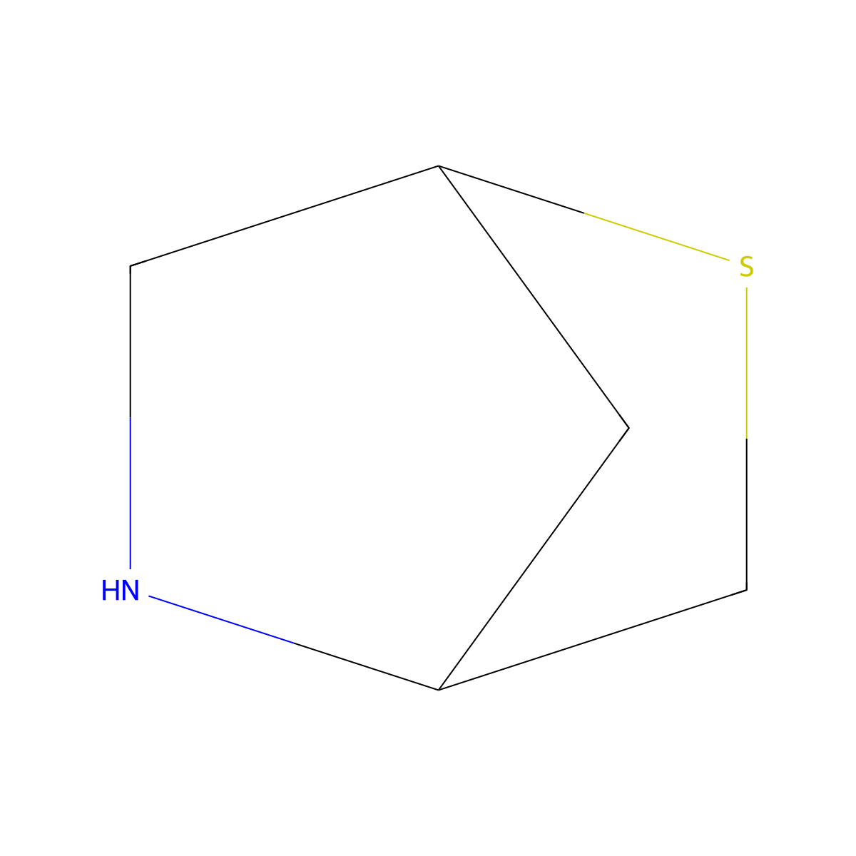 (1R,4R)-2-thia-5-azabicyclo[2.2.1]heptane molecular structure, CAS 1889243-32-6