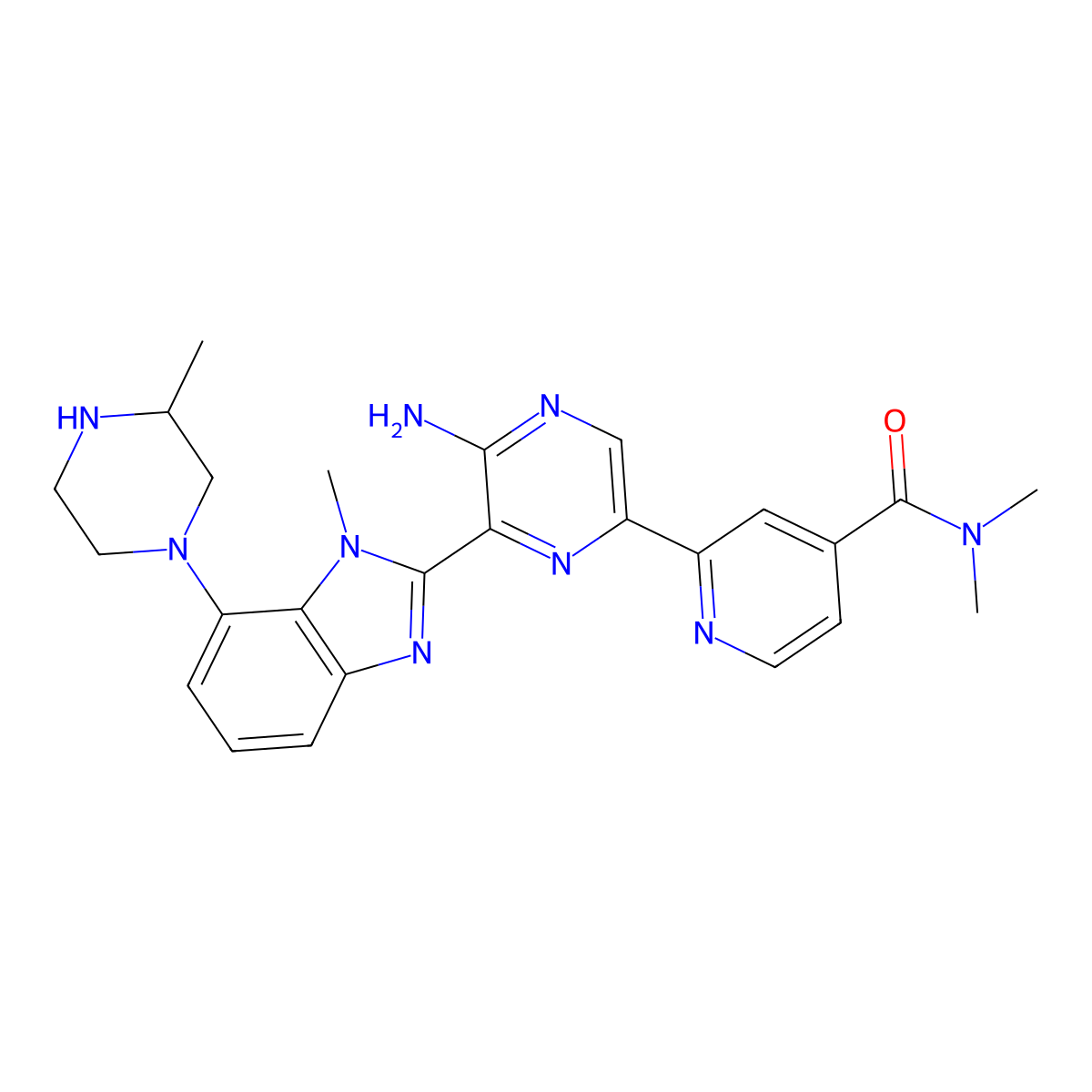 MNK inhibitor 9 molecular structure, CAS 1889336-59-7