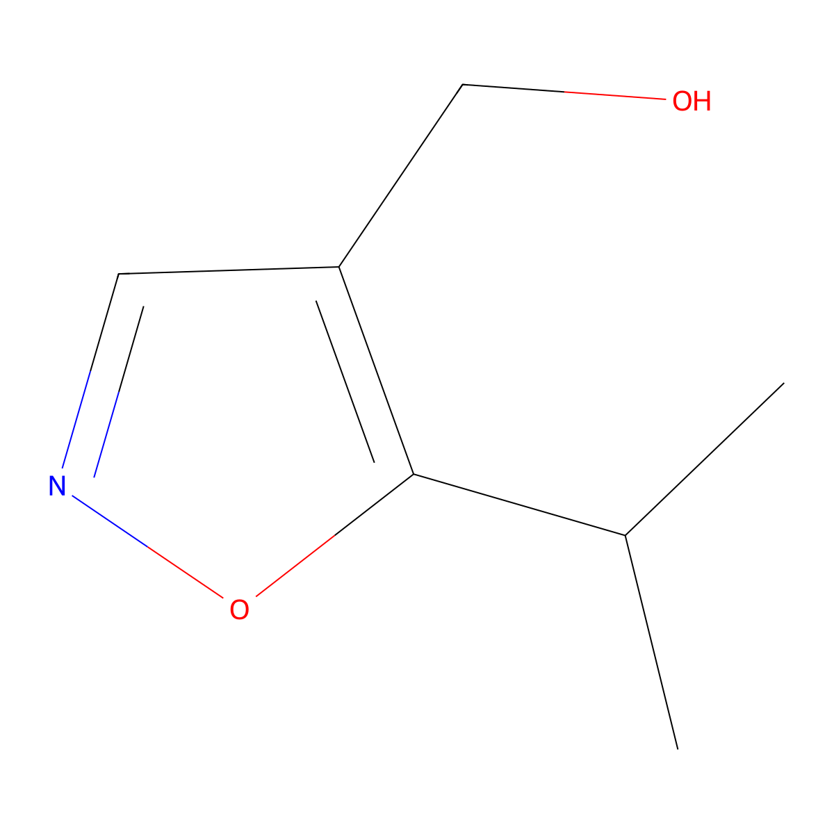 (5-Isopropylisoxazol-4-yl)methanol molecular structure, CAS 1889402-96-3