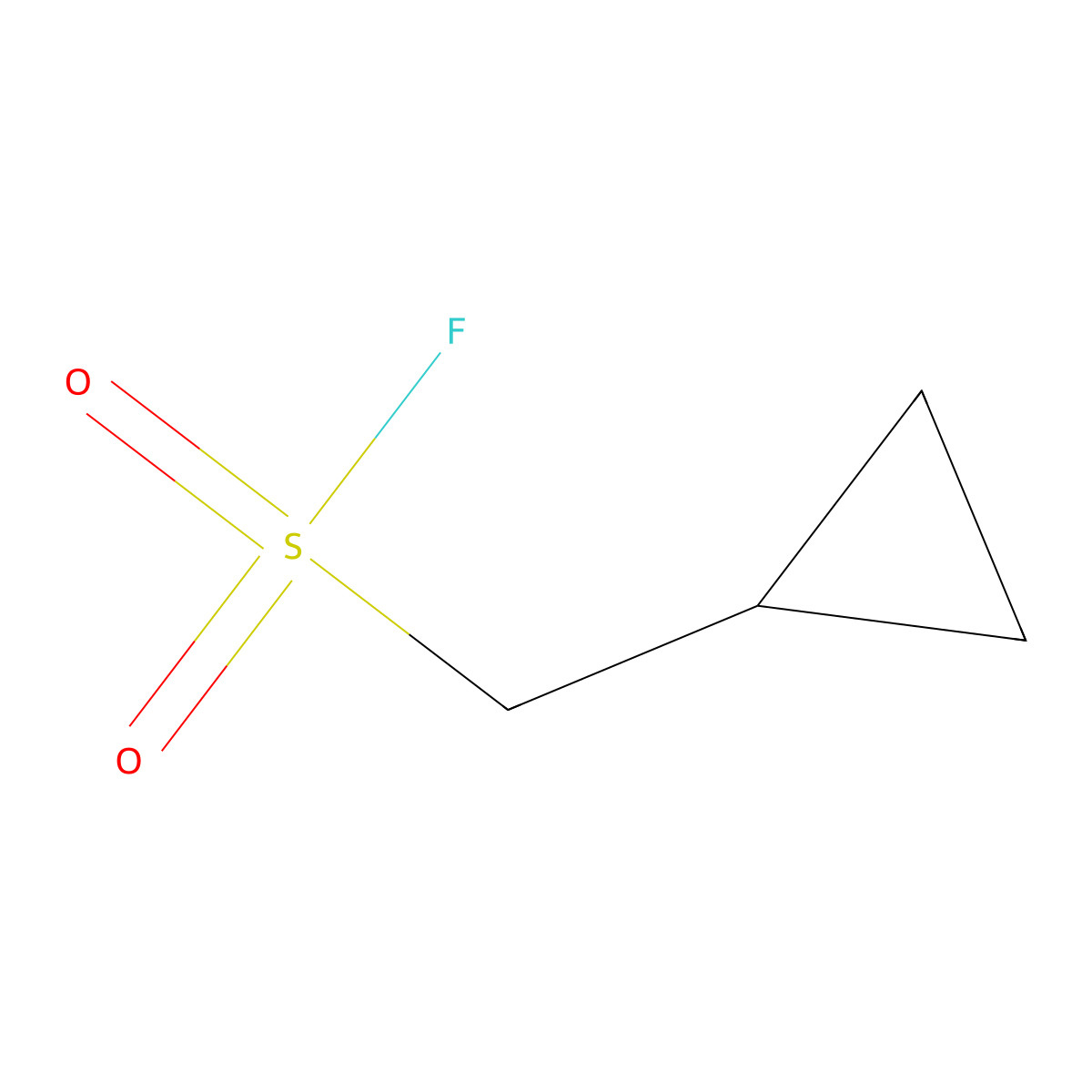 Cyclopropylmethanesulfonyl fluoride molecular structure, CAS 1889905-07-0