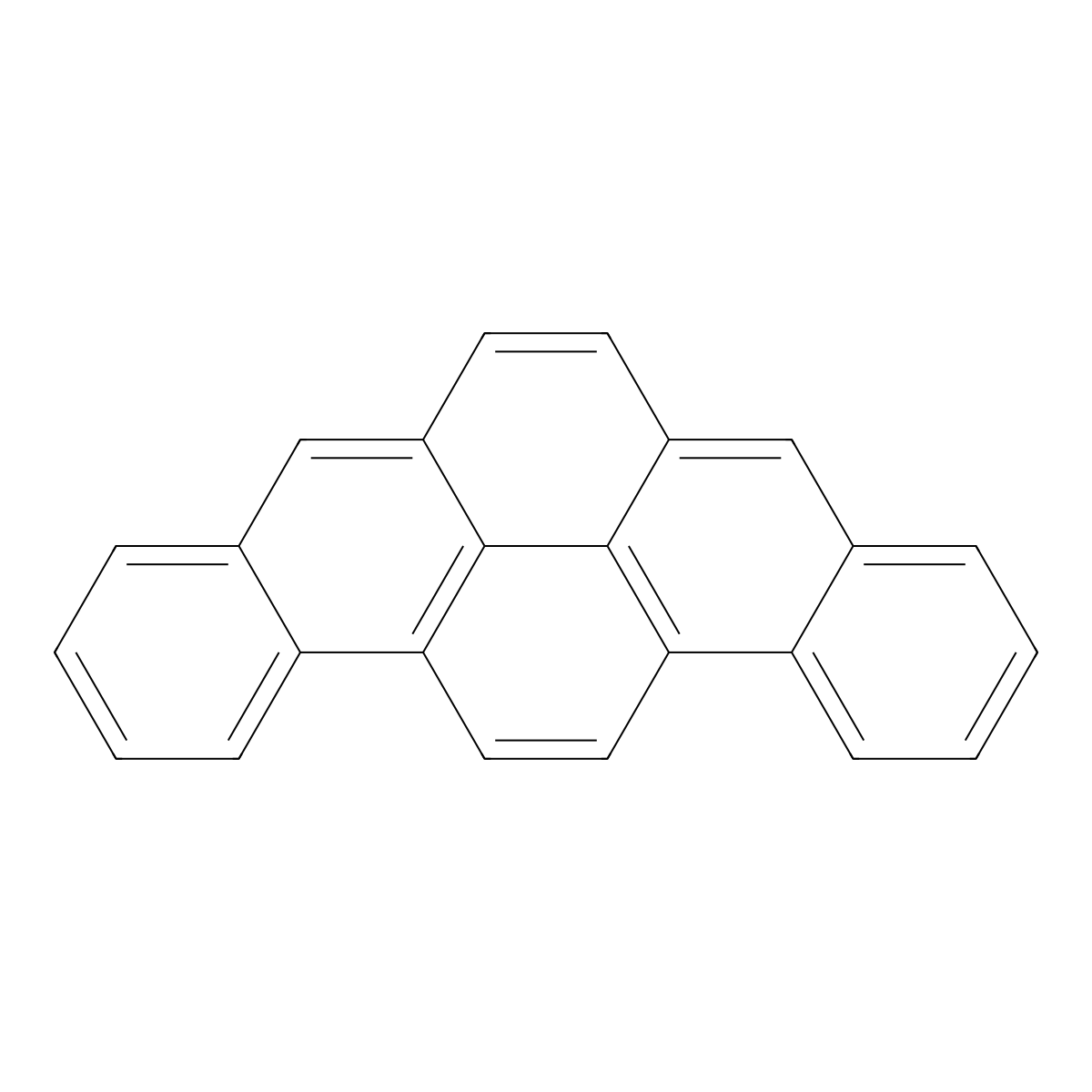 Dibenzo(a,i)pyrene molecular structure, CAS 189-55-9