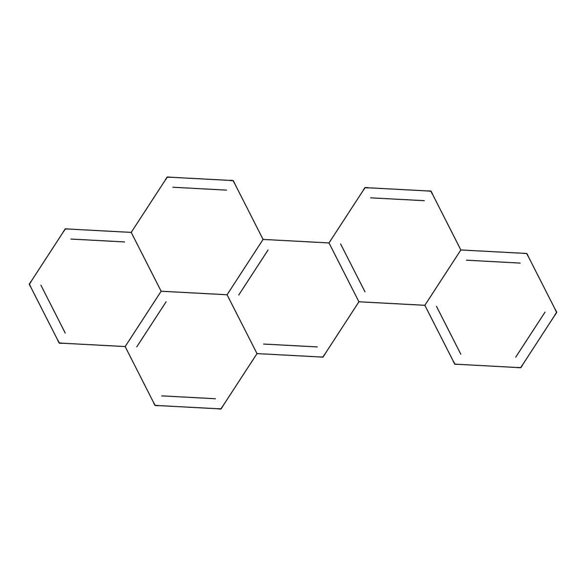 Benzo(pqr)picene molecular structure, CAS 189-96-8