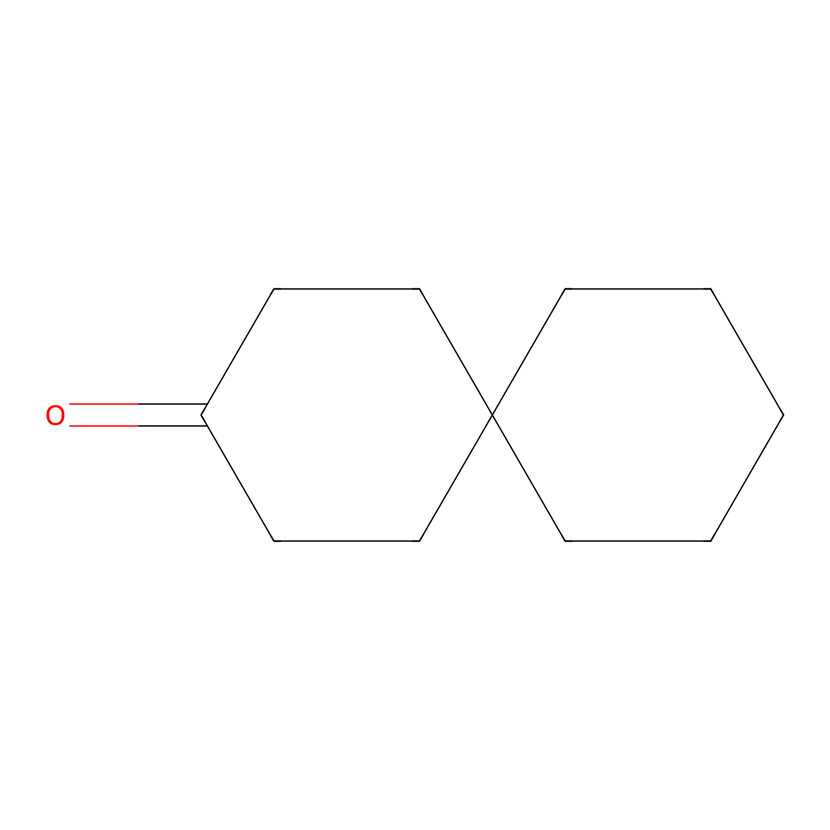 Spiro[5.5]undecan-3-one molecular structure, CAS 1890-25-1