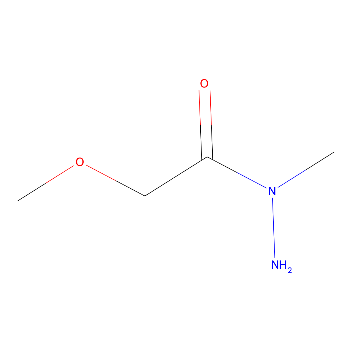 2-methoxy-N-methylacetohydrazide molecular structure, CAS 1890068-66-2