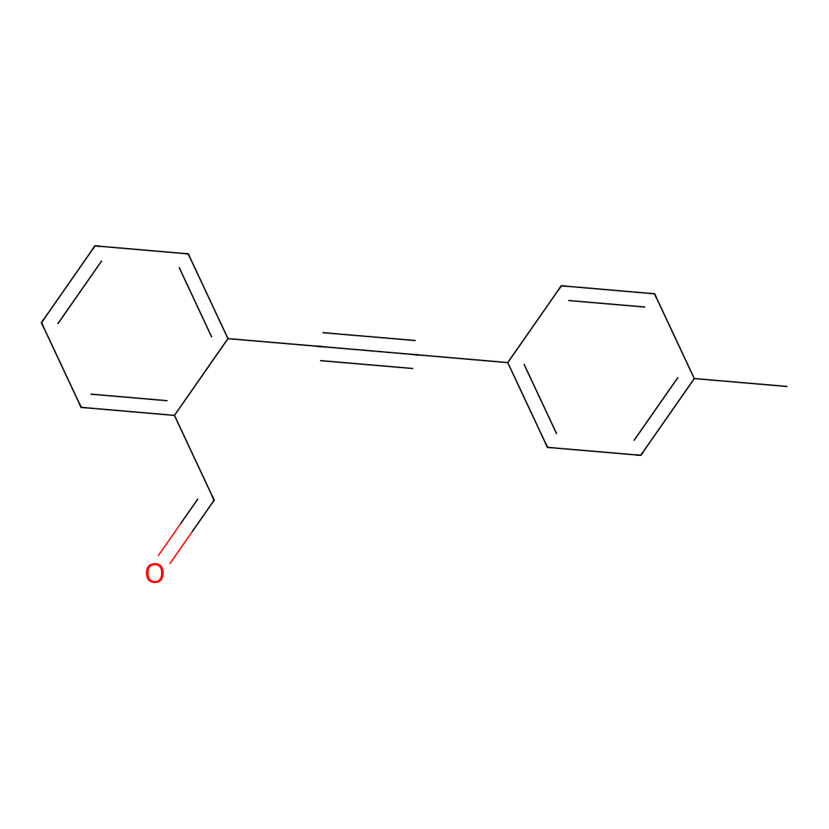 2-(p-Tolylethynyl)benzaldehyde molecular structure, CAS 189008-33-1