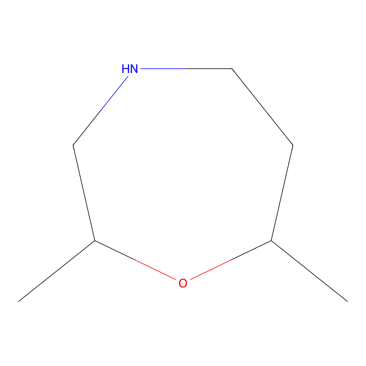 2,7-Dimethyl-1,4-oxazepane molecular structure, CAS 1890150-95-4