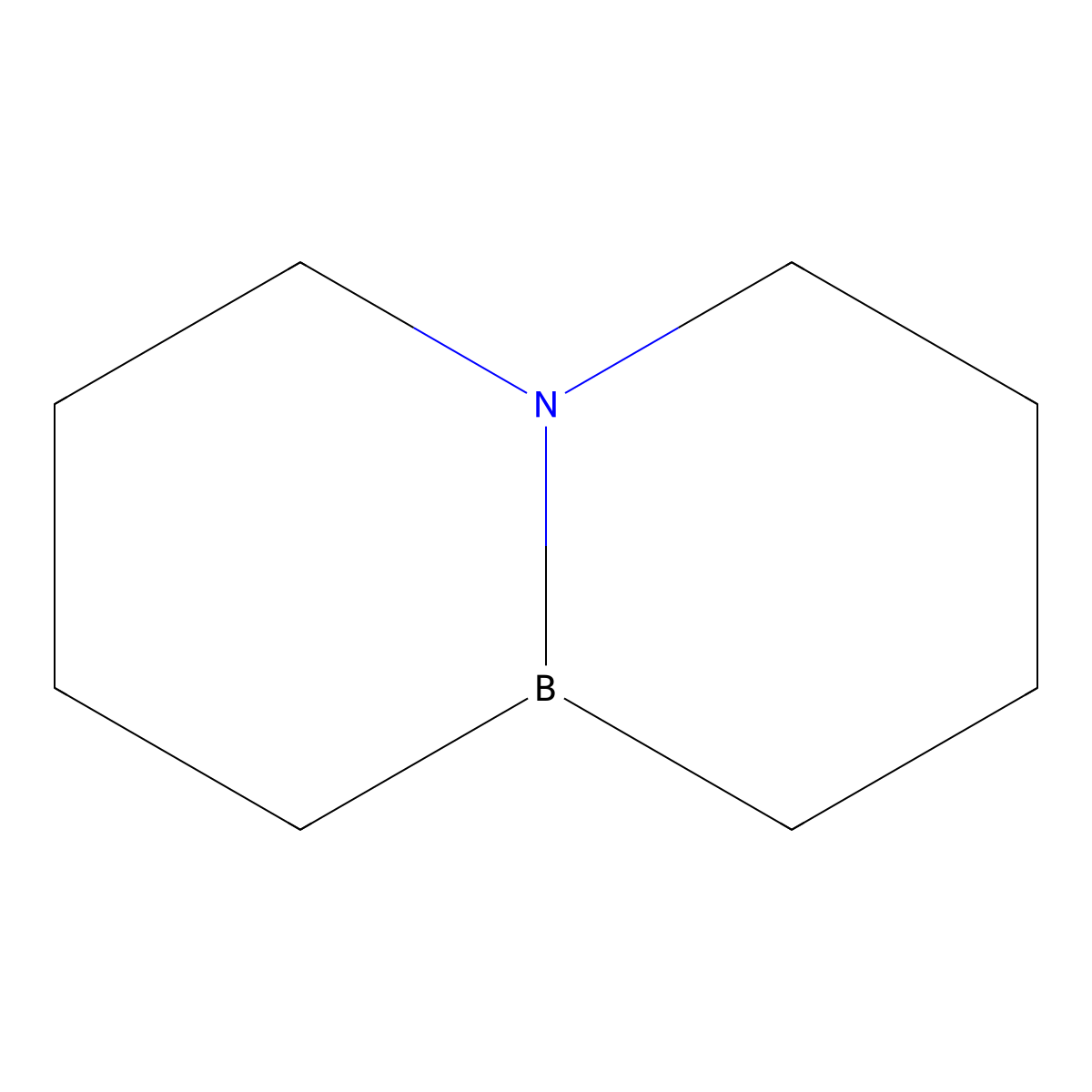 9-Aza-10-boradecalin molecular structure, CAS 18903-54-3